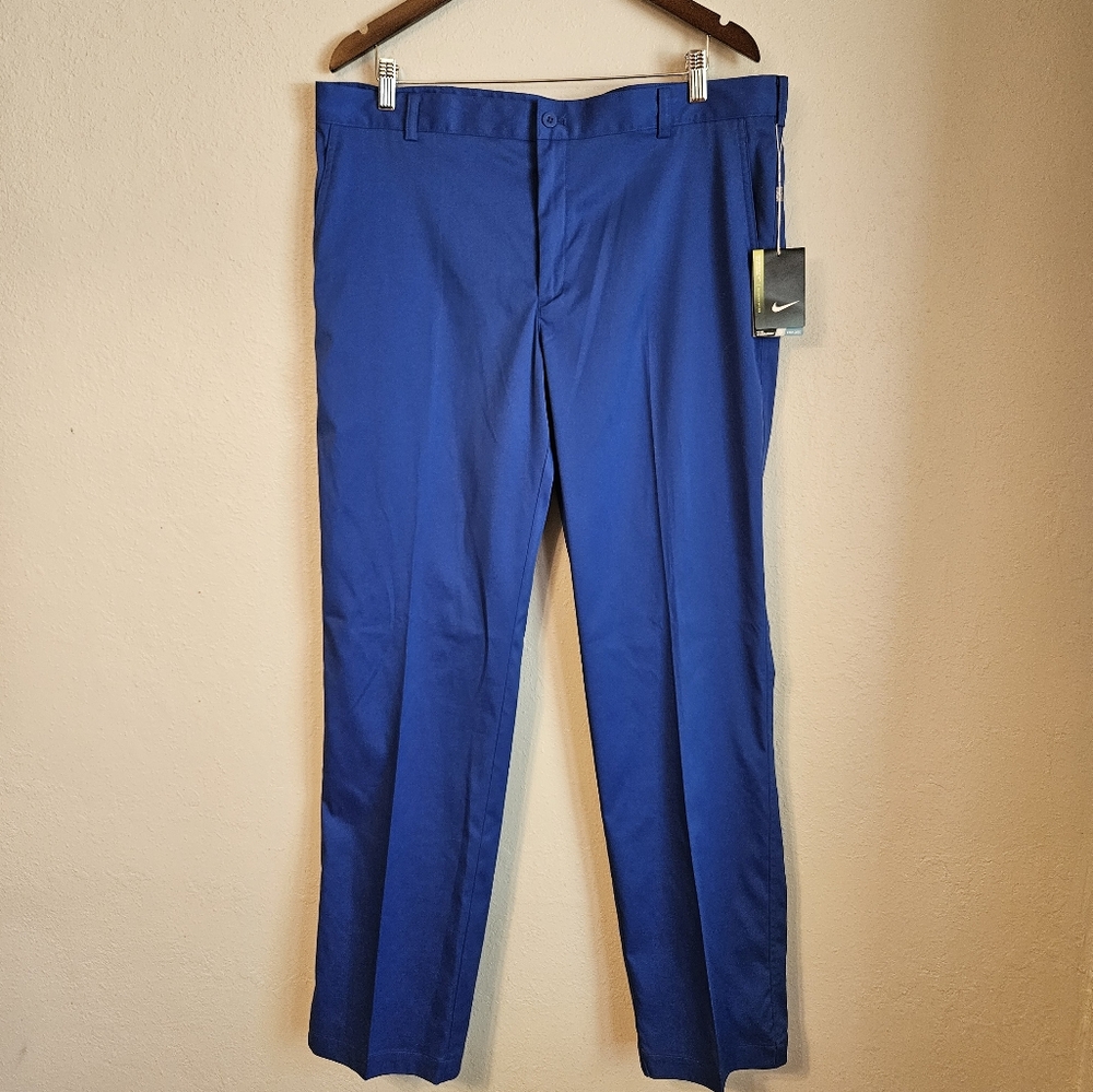 Nike NWT Golf Standard Fit Mens Dri-Fit Pants Blue 38/34
